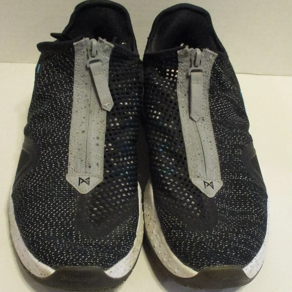 Nike Air Shoes Strobel Woman 9 Blue Gray White Outdoors Athletic Shoes